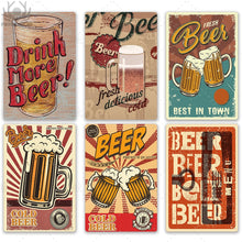 Beer Metal Tin Sign