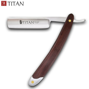 Titan Wood Straight Razor