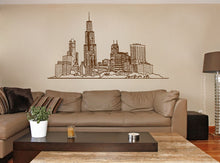 Chicago American City Vinyl Wall Sticker