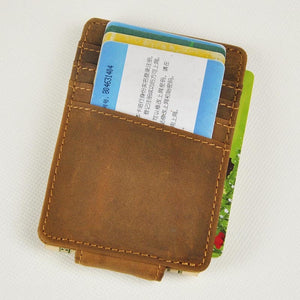 Leather Money Clip