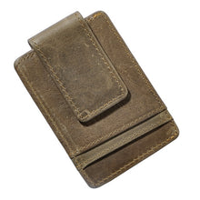 Leather Money Clip