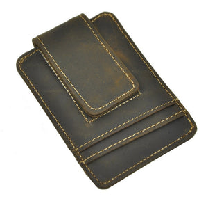 Leather Money Clip