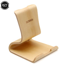 Wood Mobile Device Station Holder