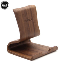 Wood Mobile Device Station Holder