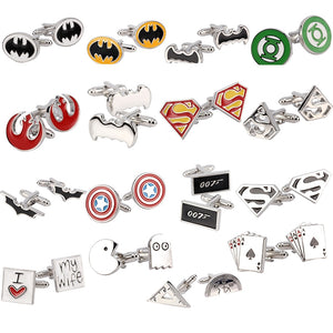 Super Hero Cufflinks for bachelor gifts