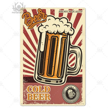 Beer Metal Tin Sign