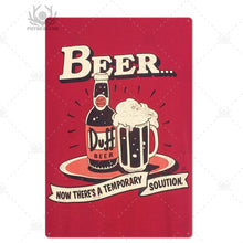 Beer Metal Tin Sign