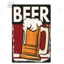 Beer Metal Tin Sign