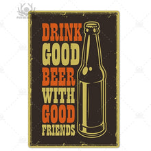 Beer Metal Tin Sign