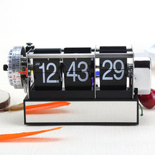 Retro Auto Flip Desk Clock