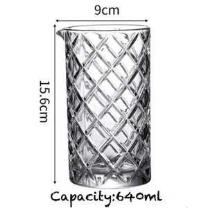 750ml Studded Mixing Glass Bar Tool