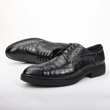 Alligator Full Brogue Casual Dress Shoes