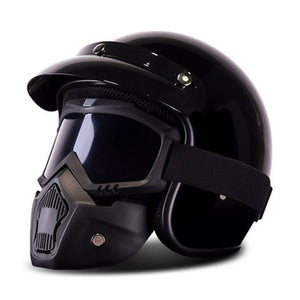 Retro Motorcycle Helmet